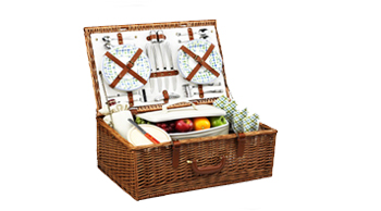 Dorset Picnic Basket for Four